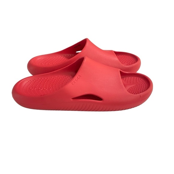 Crocs Mellow Recovery Slide Red Unisex M 7, W 9. In like new condition. - Picture 3 of 9